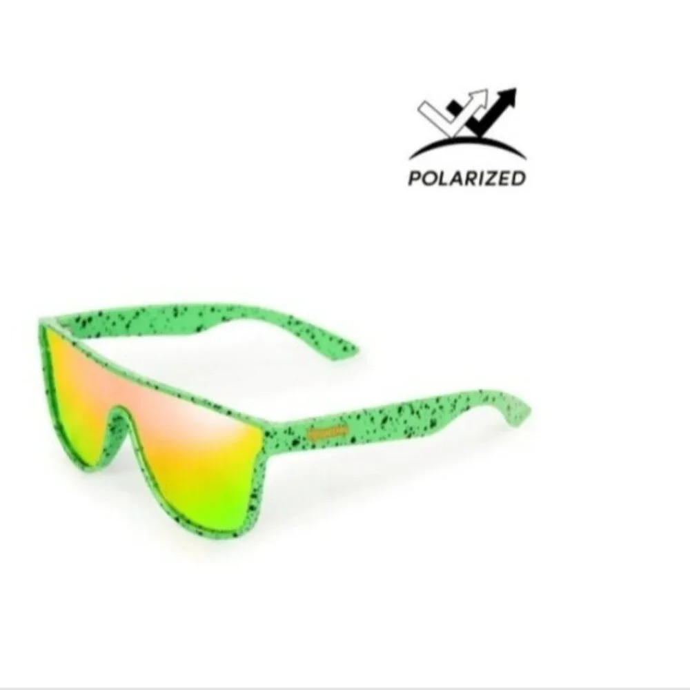 Tipsy Elves Psychic Pathway Polarized Sunglasses Unisex New UV Protection